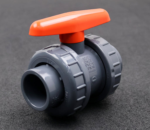 Bild des Artikels VDL-Kugelhahn-aus-PVC-U-8.54.033-32mm---1''-DN25-PN16-unbenutzt