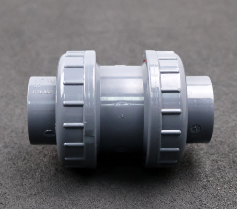 Bild des Artikels VDL-Kugelhahn-aus-PVC-U-8.54.033-32mm---1''-DN25-PN16-unbenutzt