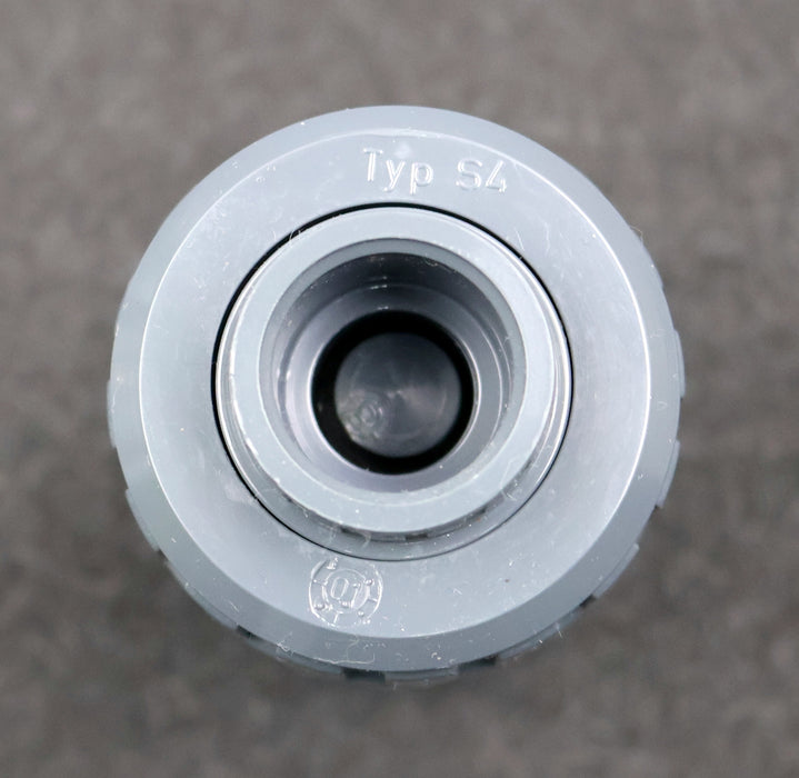 Bild des Artikels PRAHER-Rückschlagventil-aus-PVC-S4-121088-Ø20mm-DN15-PN16-unbenutzt-in-OVP