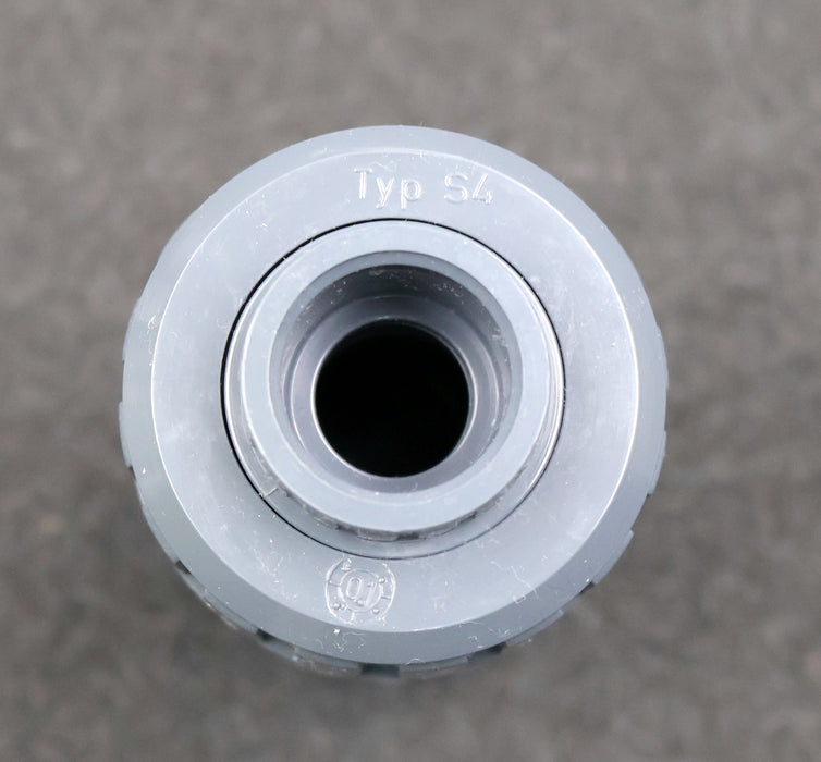 Bild des Artikels PRAHER-Rückschlagventil-aus-PVC-S4-121088-Ø20mm-DN15-PN16-unbenutzt-in-OVP