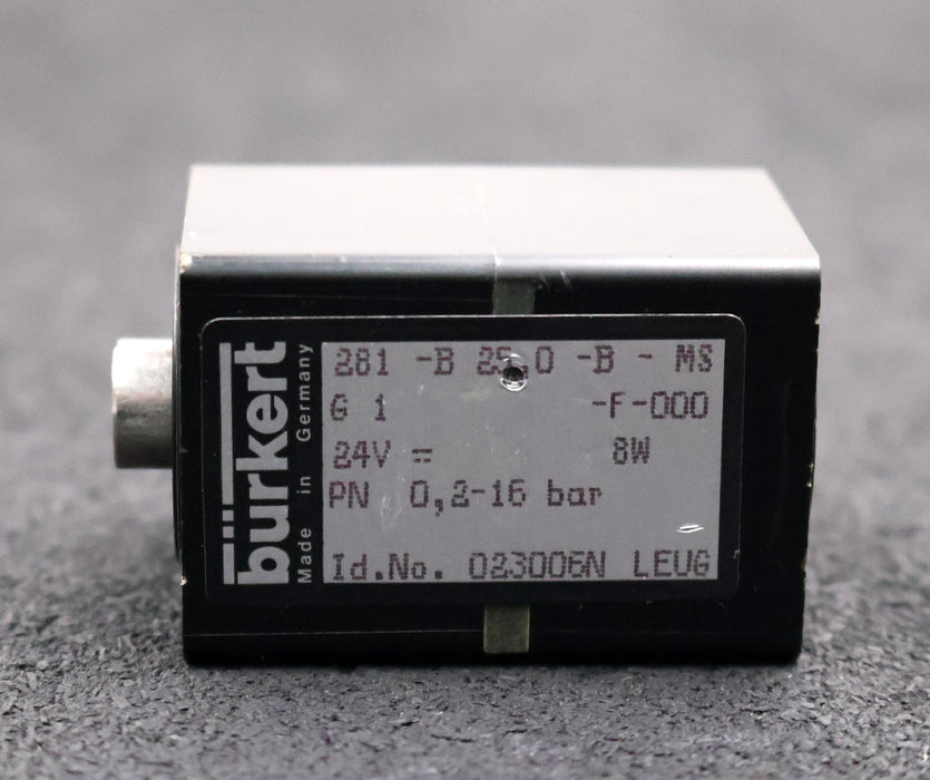 Bild des Artikels BÜRKERT-Magnetventilspule-Typ-281-B-25,0-B-MS-G1-Id.No.-023006N-24VDC-8W