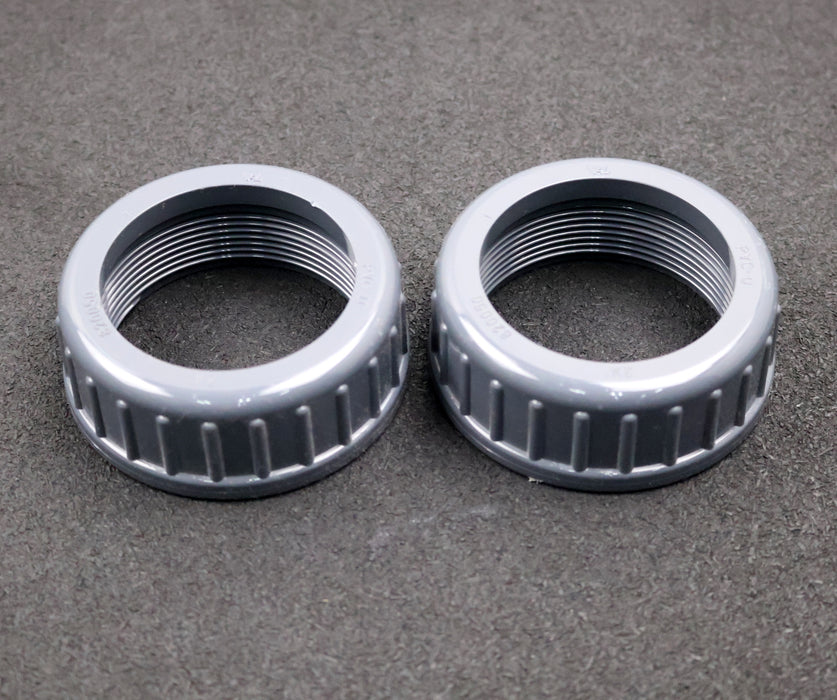 Bild des Artikels VDL-2x-Überwurfmutter-aus-PVC-U-8.20.050-IG-2-1/4''-DN50-unbenutzt