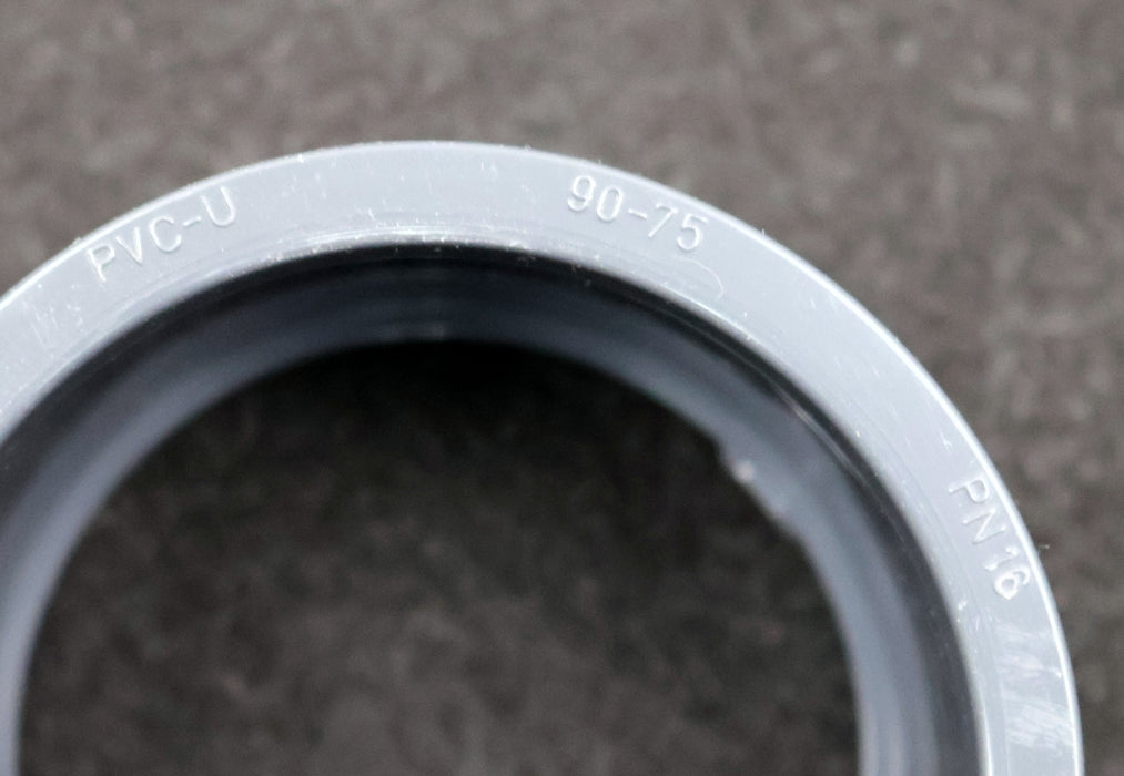 Bild des Artikels VDL-9x-Reduziermuffe-aus-PVC-U-3.05.092-90x75mm-PN16-unbenutzt