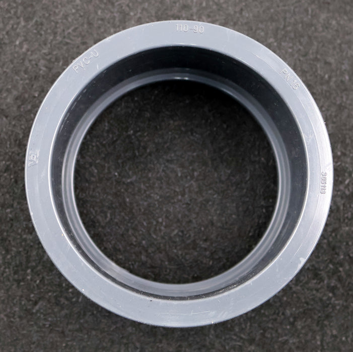 Bild des Artikels VDL-2x-Reduziermuffe-aus-PVC-U-3.05.113-110x90mm-PN16-unbenutzt