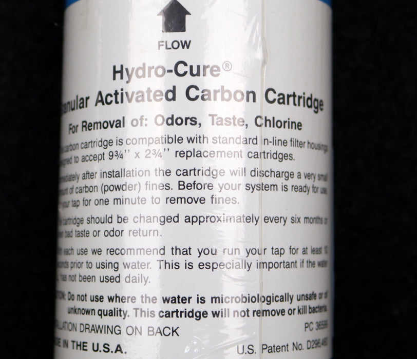 Bild des Artikels HYDRO-CURE-Aktivkohlegranulat-Kartusche-für-Filtergehäuse-9-3/4-2-3/4''-PC-36599