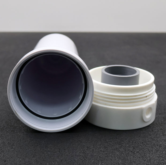 Bild des Artikels Wasserfilter-Gehäuse-aus-Kunststoff-Größe-10''-Anschlüsse-1/4''-IG-Farbe-Weiss