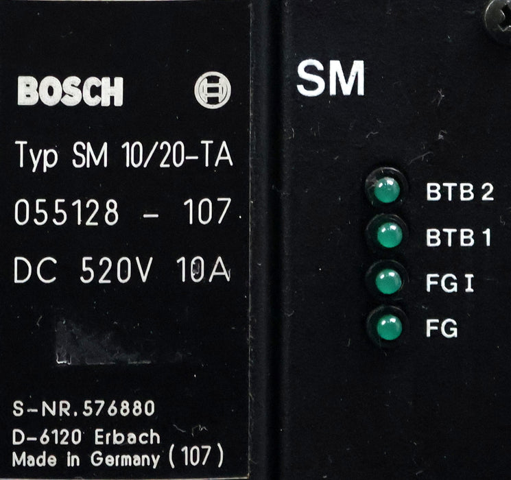 Bild des Artikels BOSCH-Servomodul-Typ-SM-10/20-TA-055128-107-520VDC-10A-gebraucht