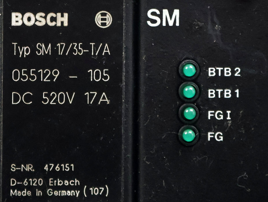 Bild des Artikels BOSCH-Servomodul-Typ-SM-17/35-T/A-055129-105-520VDC-17A-gebraucht