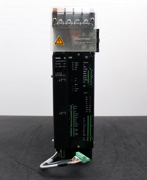 Bild des Artikels BOSCH-Servomodul-Typ-SM-25/50-T/A-055130-107-520VDC-25A-+-Prüfkarte-!-überholt-!