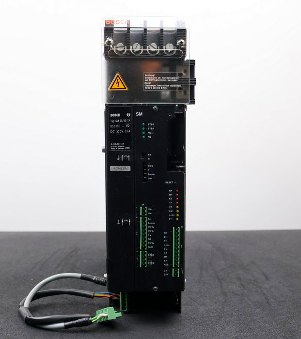 Bild des Artikels BOSCH-Servomodul-Typ-SM-25/50-T/A-055130-112-520VDC-25A-+-Prüfkarte-!-überholt-!