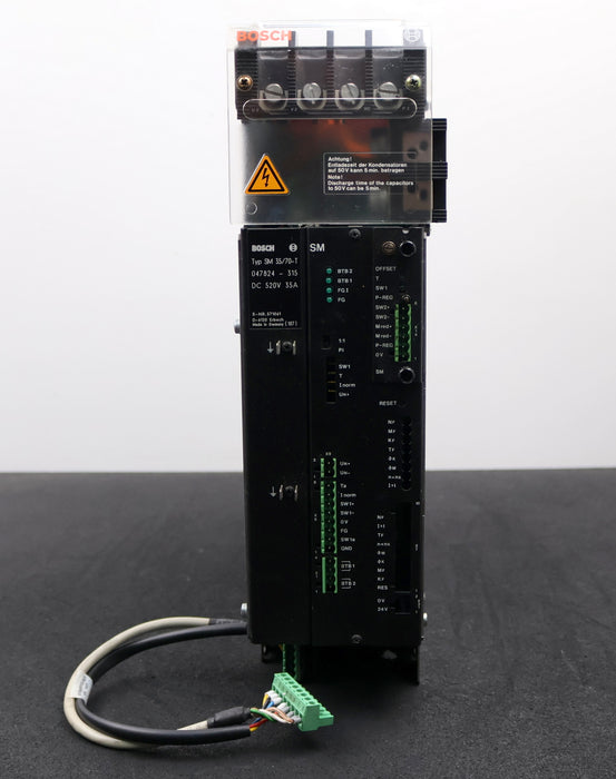 Bild des Artikels BOSCH-Servomodul-Typ-SM-35/70-T-047824-315-520VDC-35A-used-/-overhauled-/-tested