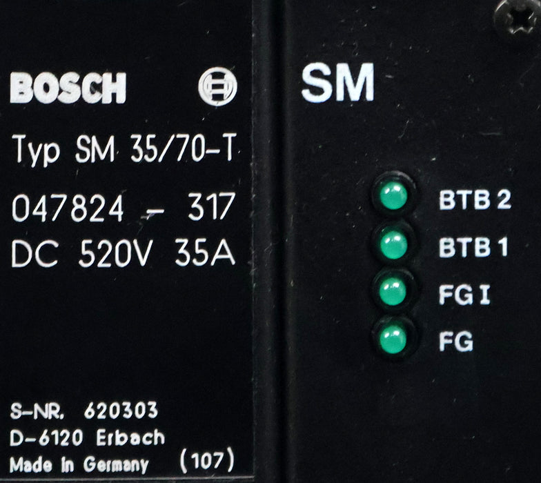 Bild des Artikels BOSCH-Servomodul-Typ-SM-35/70-T-047824-317-520VDC-35A-used-/-overhauled-/-tested