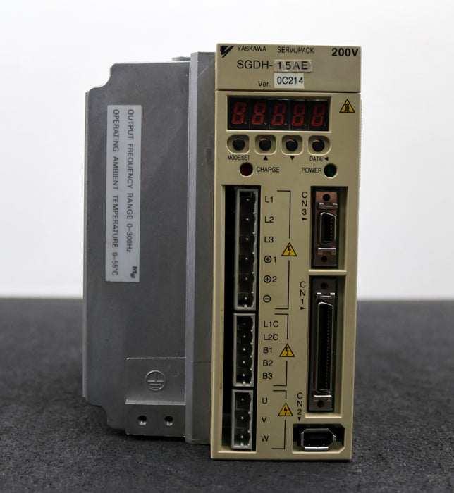 Bild des Artikels YASKAWA-SERVOPACK-SGDH-15AE-Input:-220-230VAC-50/60Hz-9,5A-overhauled-/-tested
