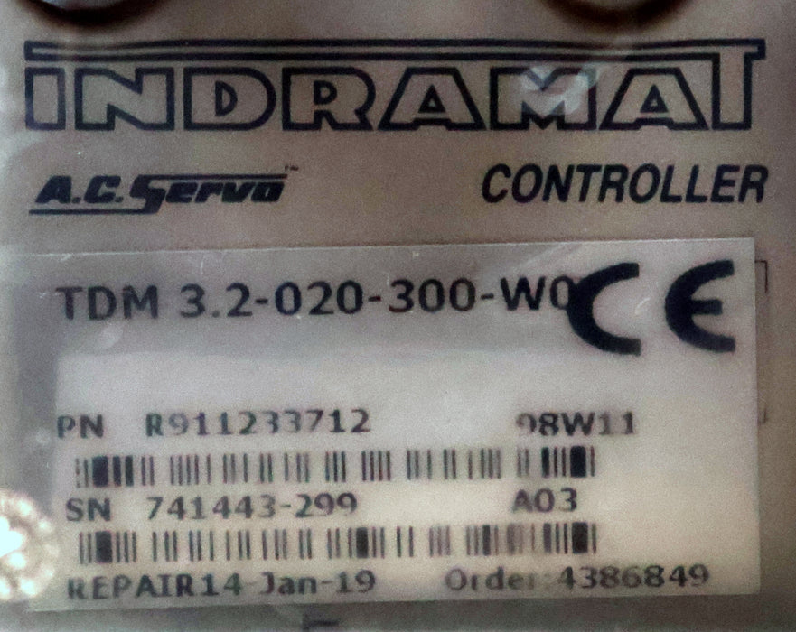 Bild des Artikels INDRAMAT-AC-Servo-Controller-TDM-3.2-020-300-W0-+-Programiermodul-MOD14-15-/-20A