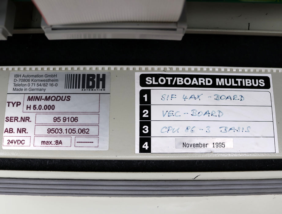 Bild des Artikels IBH-Steuerungseinheit-MINI-MODUS-Typ-H-5.0.000-Serien-Nr.-959106-gebraucht