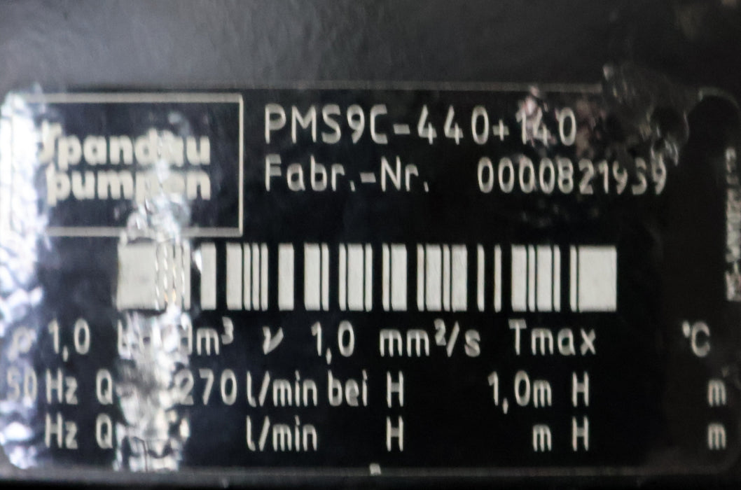 Bild des Artikels VOGEL-/-SPANDAU-PUMPEN-Eintauchpumpe-PMS9C-440+140-Eintauchtiefe-440mm-1,0kg/dm³