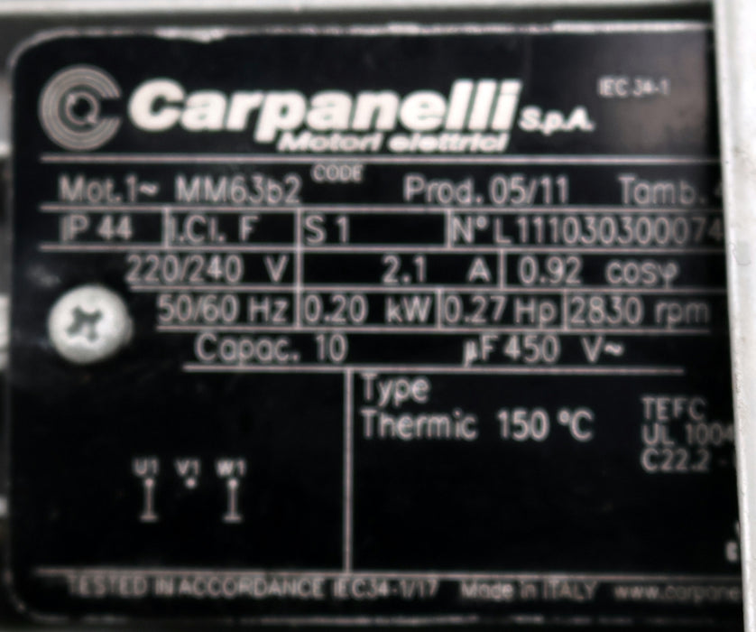 Bild des Artikels VARIAN-Zweistufige-Drehschieberpumpe-Model-9499309-DS-42-RVP-220v