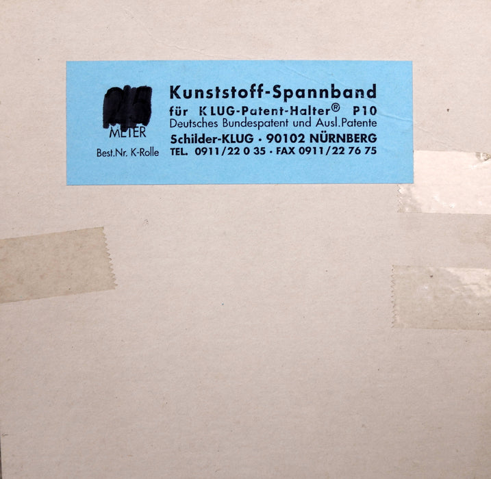 Bild des Artikels SCHILDER-KLUG-Rohrkennzeichnung-Set-mit-Schilder+Klarsichtsabdeckung+Halter+Band