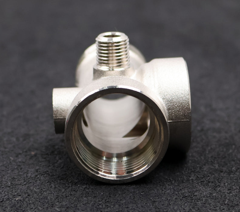 Bild des Artikels 3x-5-Wege-Anschluss-für-Membrannausdehnungsgefäße-aus-Messing-Anschlussgrößen