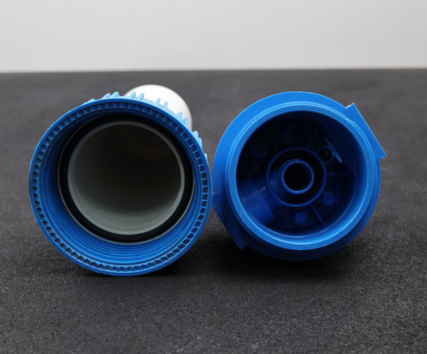 Bild des Artikels Filtergehäuse-10"-Anschlüsse-3/4''-IG-Tasse-weiß-Deckel-Blau-unbenutzt