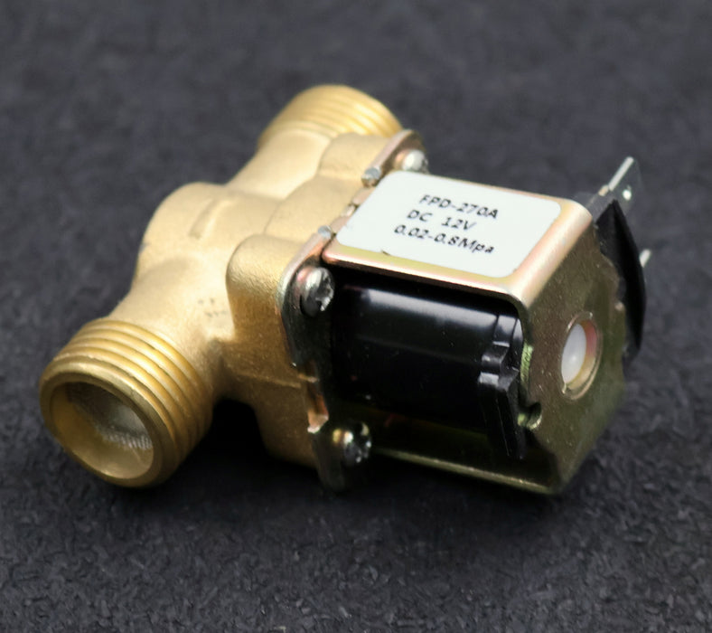Bild des Artikels Magnetventil-FPD-270A-12VDC-0,02-0,8Mpa-Anschluss-1/2''-AG-unbenutzt