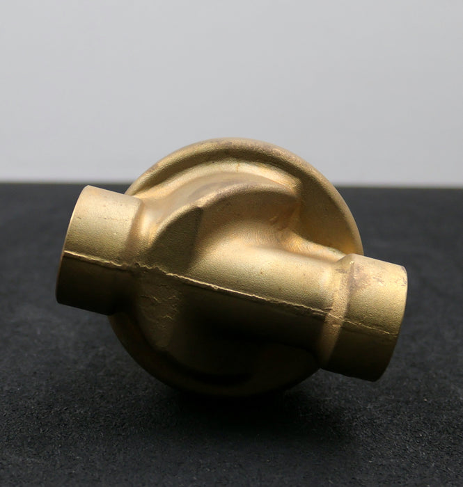 Bild des Artikels Filter-mit-Filtereinsatz-Deckel-Messing-Anschlüsse-1''-IG-Adapter-für-3/4''-IG