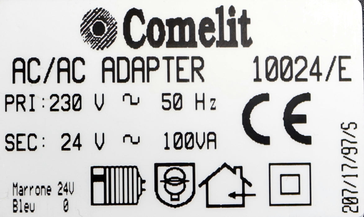 Bild des Artikels COMELIT-AC/AC-Adapter-10024/E-Pri:-230VAC-50Hz-SEC:-24VAC-100VA-unbenutzt