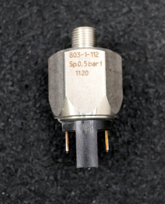 Bild des Artikels Druckschalter-mit-Öffner-und-Steckverbindung-Typ-803-1-112-0,5bar-1/8''-AG
