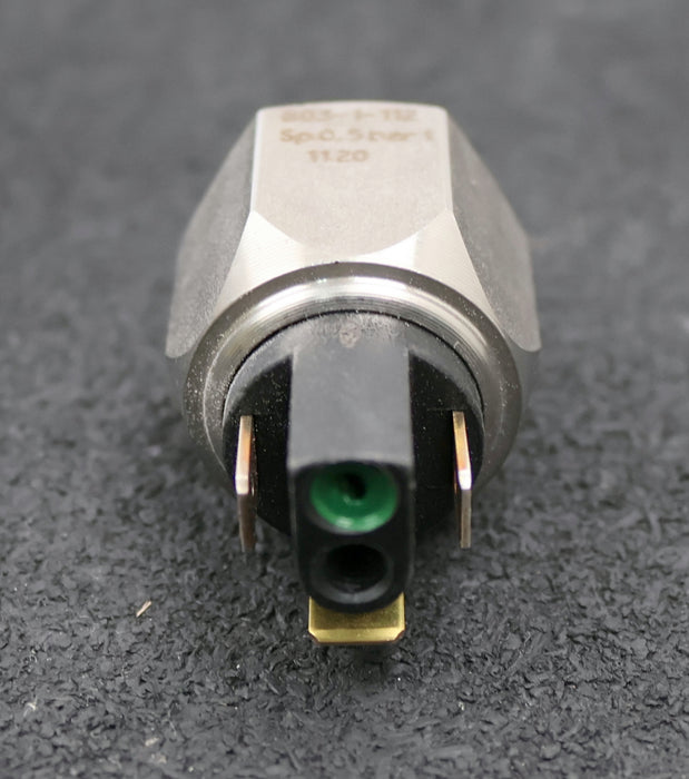 Bild des Artikels Druckschalter-mit-Öffner-und-Steckverbindung-Typ-803-1-112-0,5bar-1/8''-AG