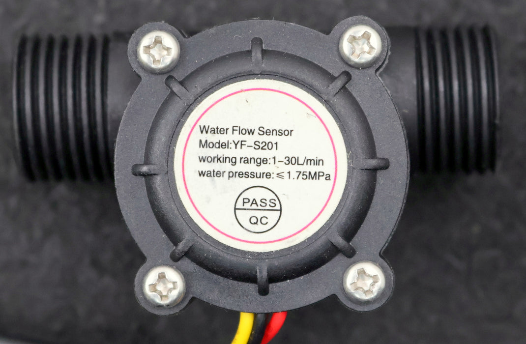 Bild des Artikels 4x-Wasserdurchfluss-Hallmesser-Sensor-zur-Wasserkontrolle-YF-S201-1-30L/min