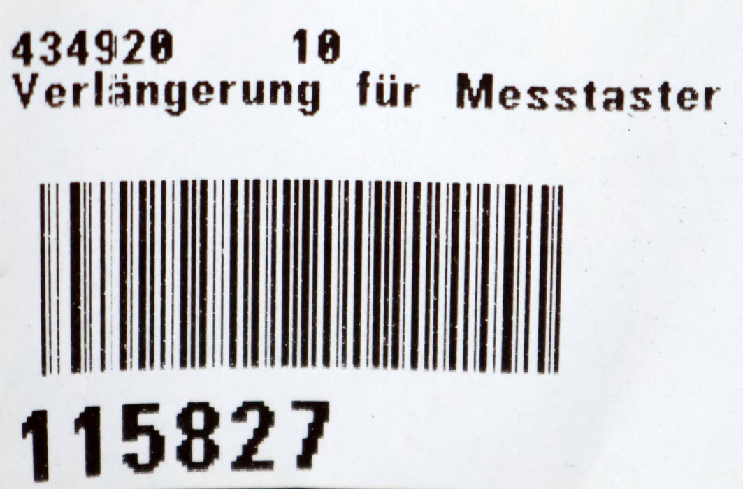Bild des Artikels 2x-Messuhren--Einsatz-Verlängerung-10mm-Art.Nr.-434920-unbenutzt