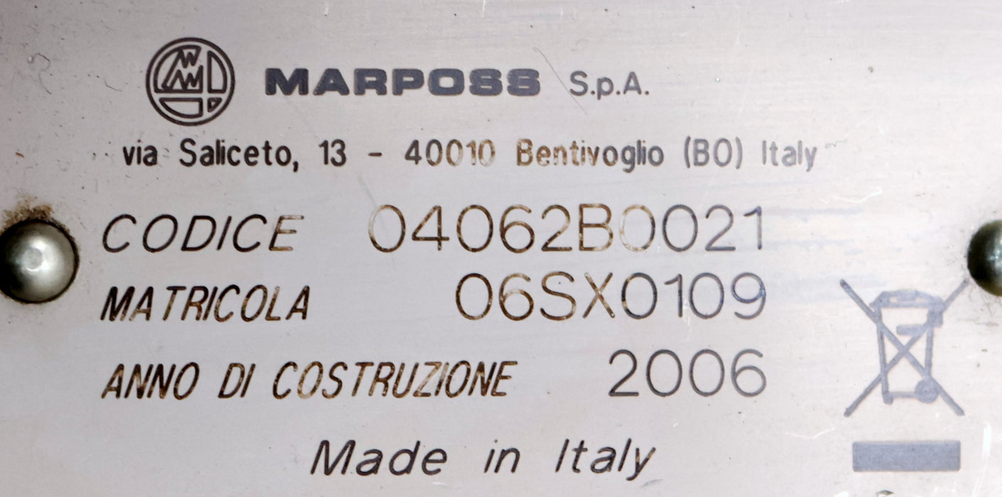 Bild des Artikels MARPOSS-Verzahnungsprüfgerät-mit-Plananschlag-06SX0109