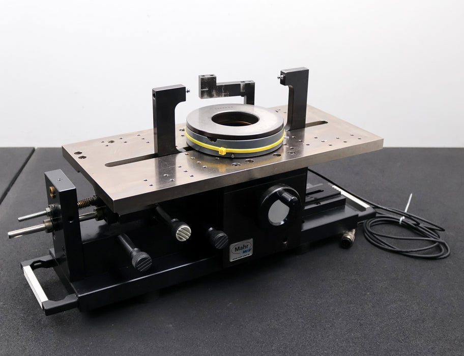 Bild des Artikels MAHR-MWF-DIAMAR-Verzahnungsprüfgerät-mit-Plananschlag-+-MARPOSS-Induktivtaster
