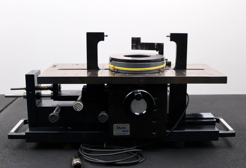 Bild des Artikels MAHR-MWF-DIAMAR-Verzahnungsprüfgerät-mit-Plananschlag-+-MARPOSS-Induktivtaster