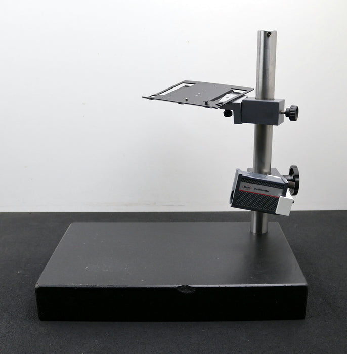 Bild des Artikels MAHR-Granitmesstisch-mit-Verstellsäule-und-Halterung-für-Perthometer-250x400mm
