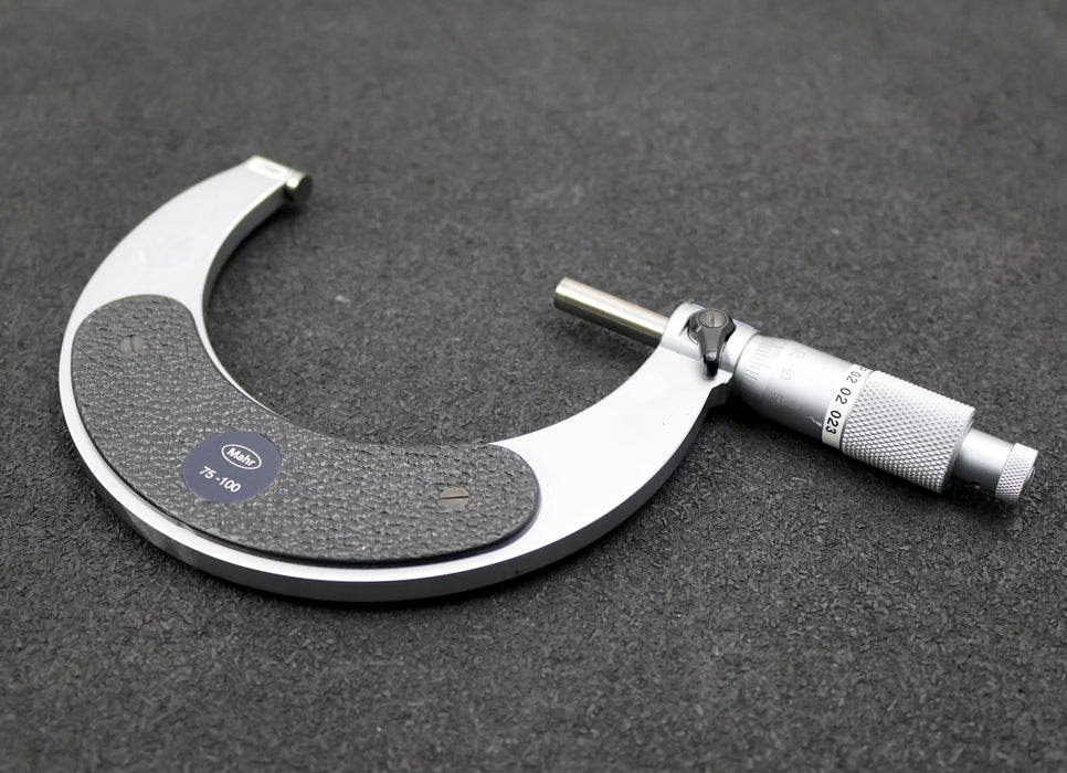 Bild des Artikels MAHR-Setz-mit-4-Bügelmessschrauben-für-Ø-0-100mm-mit-Prüflehren-25-und-75mm