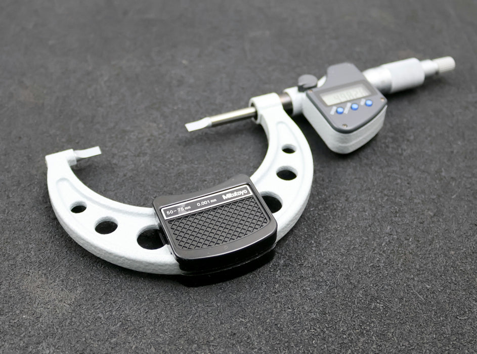 Bild des Artikels MITUTOYO-DIGIMATIC-Digitale-Bügelmessschraube-No.-422-232-für-Ø-50-75mm