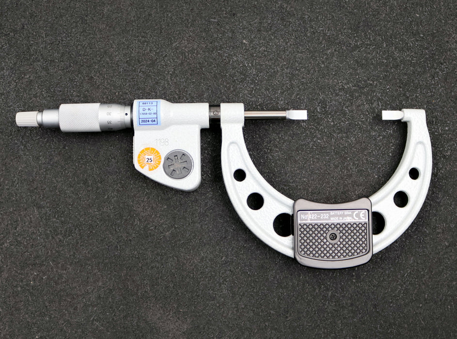 Bild des Artikels MITUTOYO-DIGIMATIC-Digitale-Bügelmessschraube-No.-422-232-für-Ø-50-75mm