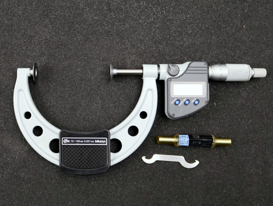 Bild des Artikels MITUTOYO-DIGIMATIC-Digitale-Bügelmessschraube-No.-323-253-für-Ø-75-100mm