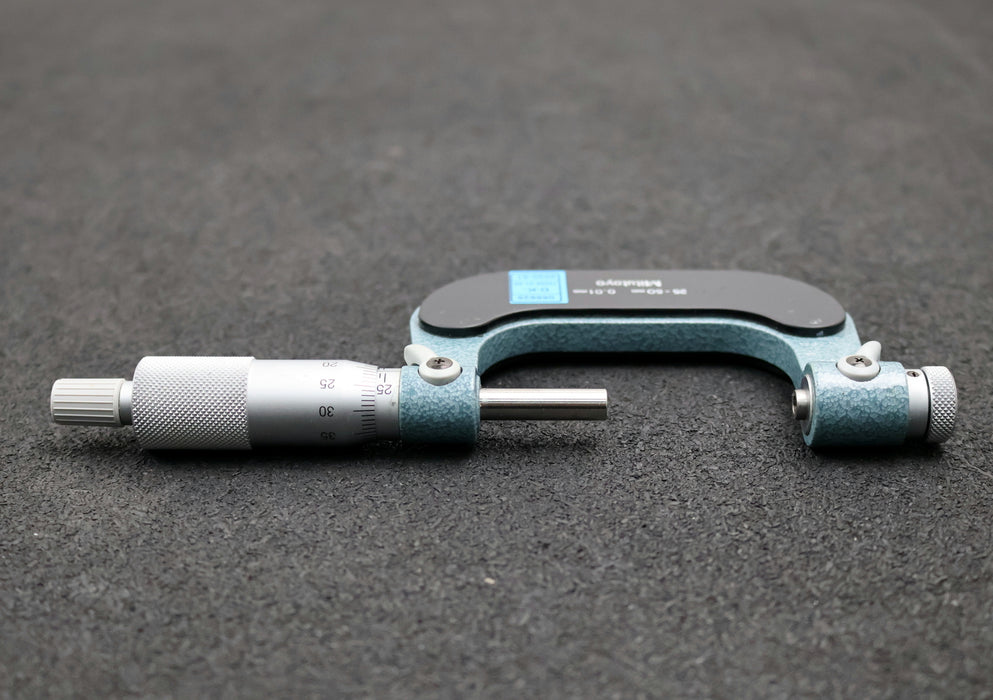 Bild des Artikels MITUTOYO-Gewinde-Messschraube-No.-126-126-mit-Messeinsätzen-126-804-M4C-und-M4V