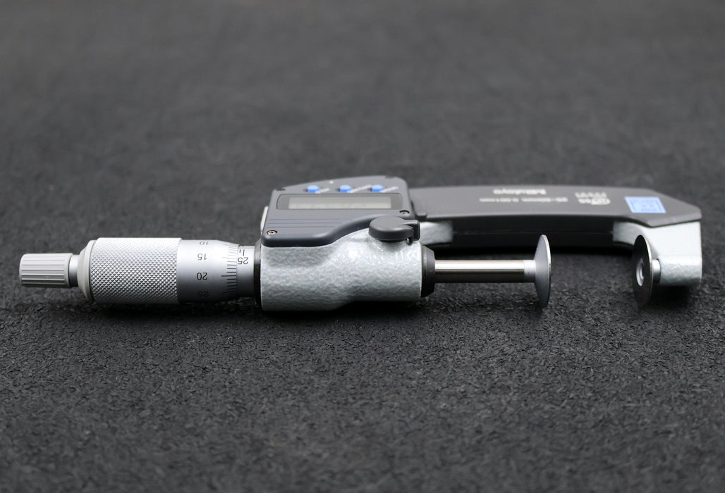 Bild des Artikels MITUTOYO-DIGIMATIC-Digitale-Bügelmessschraube-No.-323-251-für-Ø-25-50mm