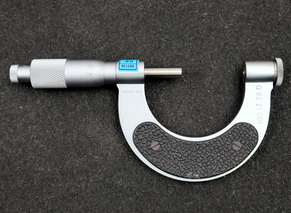 Bild des Artikels MITUTOYO-Gewinde-Messschraube-Art.Nr.-9906431-40Z-mit-Messeinsätzen