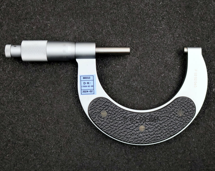 Bild des Artikels MAHR-Bügelmessschraube-für-Ø-50-75mm-Messauflösung-10µm-+-Prüfnormal-50mm-Länge