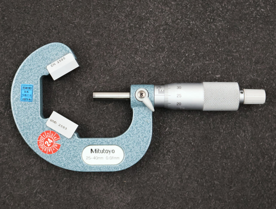 Bild des Artikels MITOTOYO-Dreipunkt-Messschraube-No.-114-103-für-AußenØ-25-40mm-VM3-40