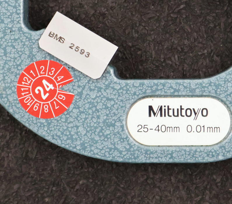 Bild des Artikels MITOTOYO-Dreipunkt-Messschraube-No.-114-103-für-AußenØ-25-40mm-VM3-40