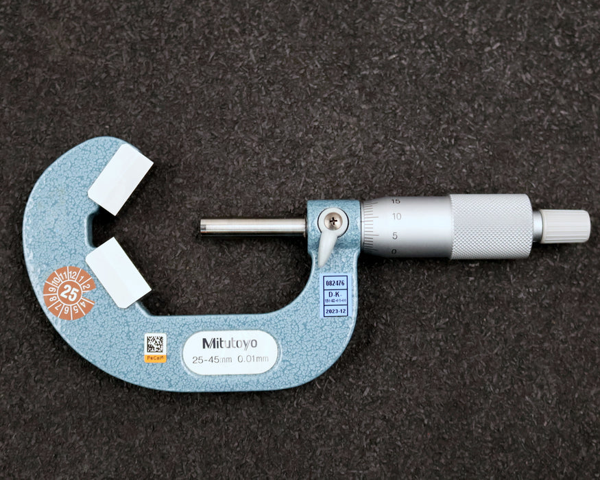 Bild des Artikels MITOTOYO-Dreipunkt-Messschraube-No.-114-122-für-AußenØ-25-45mm-VM5-45