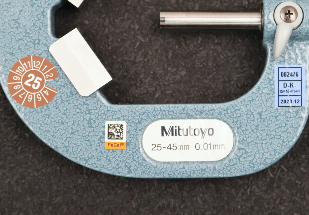 Bild des Artikels MITOTOYO-Dreipunkt-Messschraube-No.-114-122-für-AußenØ-25-45mm-VM5-45