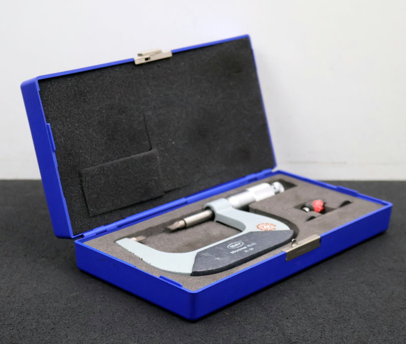 Bild des Artikels MAHR-MICROMAR-40AS-Bügelmessschraube-No.-4134201-mit-schmalen-Messflächen