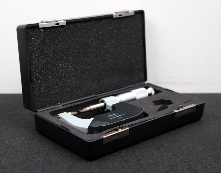 Bild des Artikels MAHR-MICROMAR-40A-Bügelmessschraube-No.-4134200-mit-schmalen-Messflächen