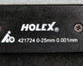Bild des Artikels HOLEX-HOFFMANN-Digitale-Bügelmessschraube-No.-421724-mit-schmalen-Messflächen